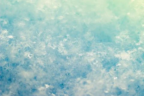 Beautiful snow texture Stock Photos