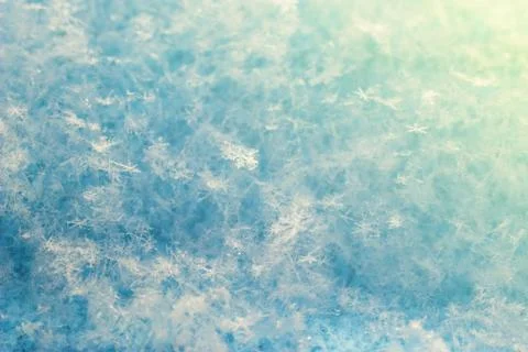 Beautiful snow texture Stock Photos