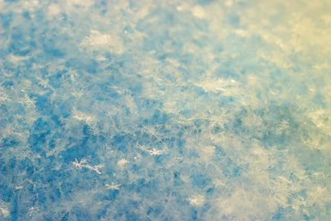 Beautiful snow texture Stock Photos
