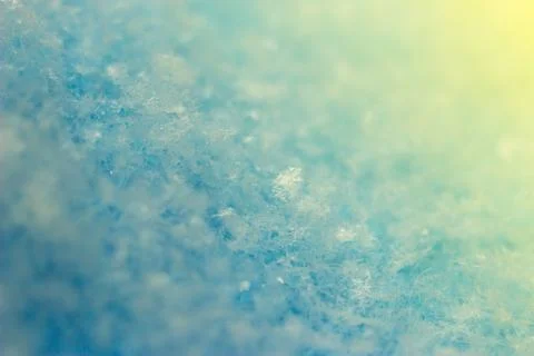 Beautiful snow texture Stock Photos