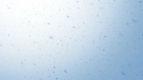 Beautiful snowflakes falling sky background Stock Footage 140616692