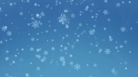 Beautiful Snowflakes - winter background. Stock Footage 56202503