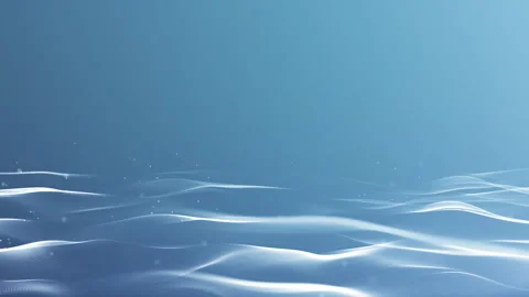 Beautiful Soft Clean Wave Abstract Background Stock Footage 338445194