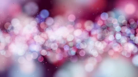 Beautiful soft colored christmas blurred bokeh loop copy space motion backgr Stock Footage 345682005
