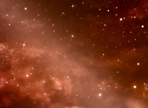 Beautiful space background Illustrazione stock