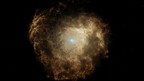Beautiful space nebula, space explosion, fly through a supernova, spiritual jour Vídeo Stock 240959168