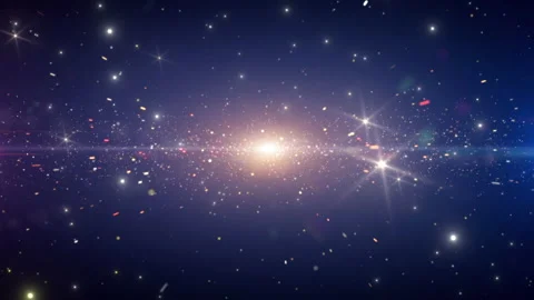 Beautiful sparkles abstract background Stock Footage 166351201