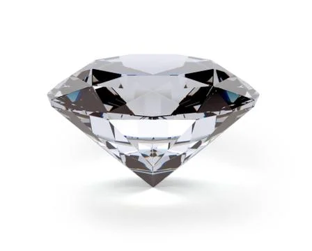A beautiful sparkling diamond 库存插图