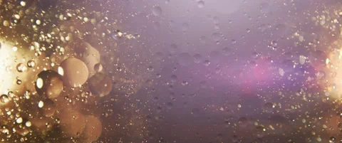 Beautiful Sparkling Gold Abstract Patterns of Colourful Psychedelic Bubbles Stock Footage 133118531