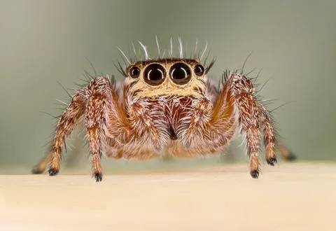 A beautiful spider Stock Photos