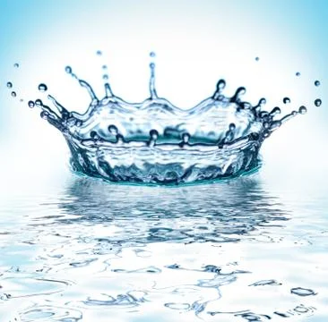 Beautiful splash Stock Photos