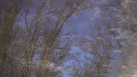 Beautiful spring, autumn or winter natural creative 4k video landscape 스톡 동영상 165885334