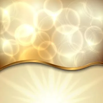 Beautiful spring background with curve Illustrazione stock