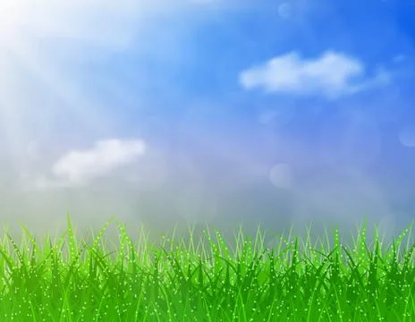 Beautiful  Spring background Stock Illustration