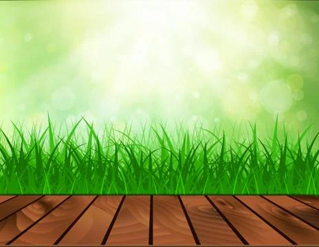 Beautiful  Spring background Stock Illustration