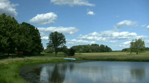 Beautiful spring day Stock Footage 98313