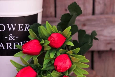 Beautiful spring flower composition.  Stock Photos