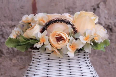 Beautiful spring flower composition.  Stock Photos