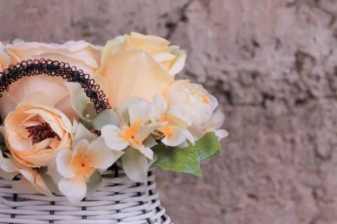 Beautiful spring flower composition.  Stock Photos