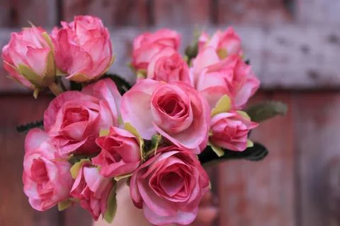 Beautiful spring flower composition. Stock Photos