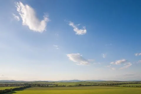 Beautiful spring landscape Stock Photos