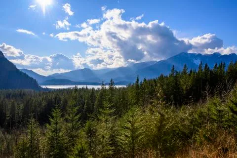 Beautiful Spring landscape Stock Photos