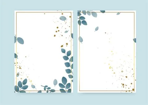 Beautiful spring natural background for text decoration. Wedding invitations Stock Illustration