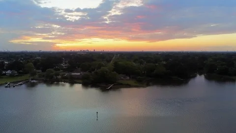 Beautiful Spring Sunrise hyperlapse Stock Footage 107090682