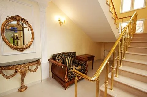 Beautiful staircase Stock Photos