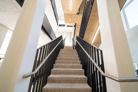 An beautiful staircase Stock Photos