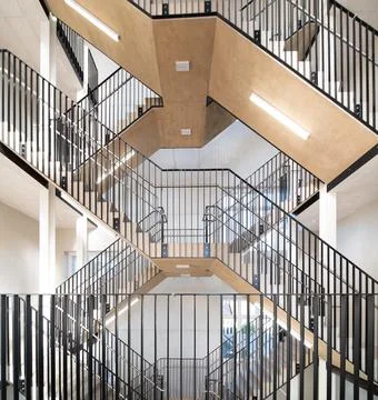 An beautiful staircase Foto stock