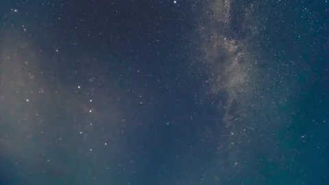 The beautiful starry sky. time lapse Stock Footage 133023739