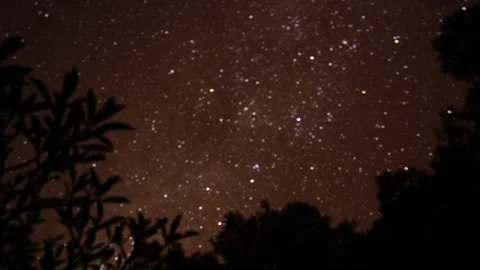 Beautiful starry sky time lapse. Many stars at night. Milky way galaxy. Universe 動画素材 276940032