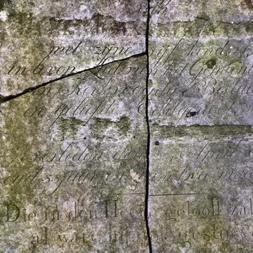 Beautiful stone with text Stock Photos