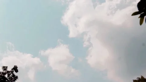 Beautiful stratocumulus clouds Stock Footage 237435547