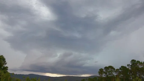 Beautiful structure Storm near Bilpin Stock Footage 71076953