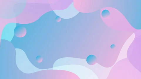 Beautiful stylish abstract shape background, motion graphics Stock Footage 162848694