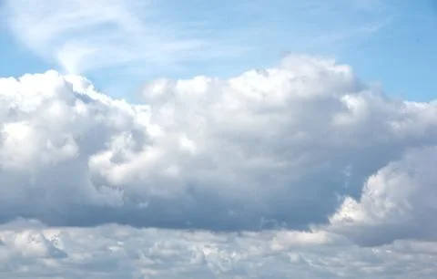 Beautiful Summer Clouds Foto stock