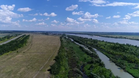 Beautiful summer landscape. Wild nature. Stock Footage 91620249