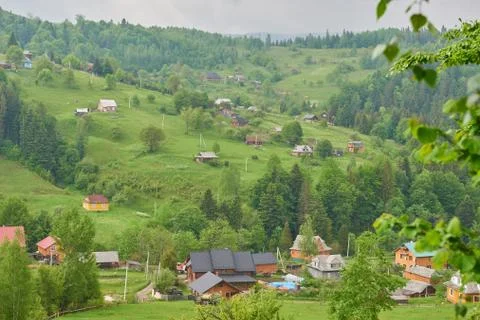 Beautiful summer mountain Stock Photos