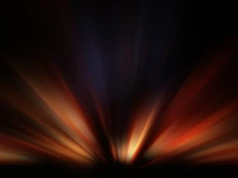 Beautiful summer sun rays background Illustrazione stock