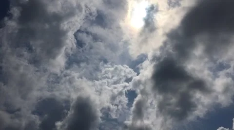 Beautiful summer sun. time lapse Stock Footage 68789903