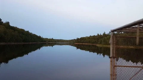 Beautiful Summer Sunset in Montreal, Canada Stock Footage