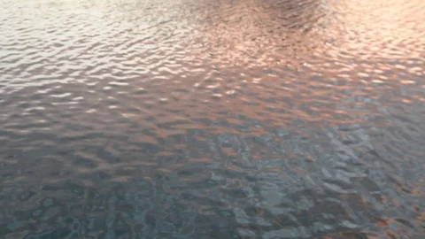 Beautiful summer sunset on the river reflection of the sky on the water surface	 스톡 동영상 99115164