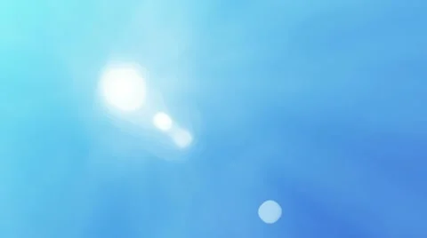 Beautiful sun over blue sky, hd 1080 Stock Footage 21345384