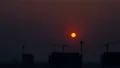 The beautiful sunrise above the city. time lapse 4k or 4k+ Resolution