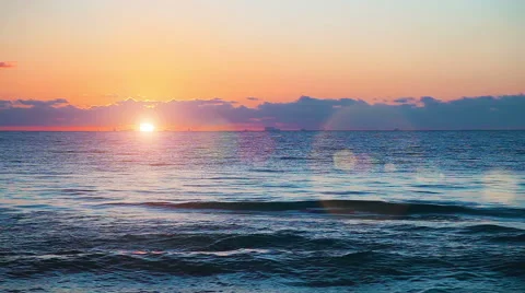 Beautiful Sunrise Stock Footage 56219005