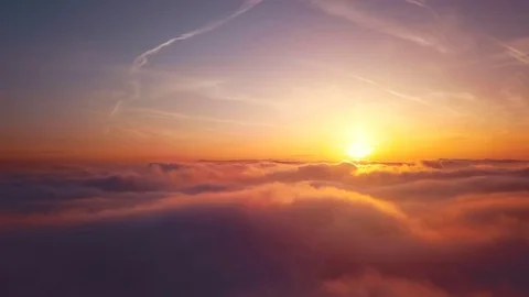 Beautiful sunrise Stock Footage 81288136