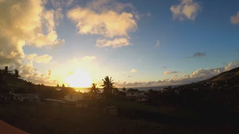 Beautiful sunrise Stock Footage 91418591