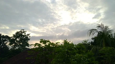 Beautiful sunrise Stock Footage 273425999